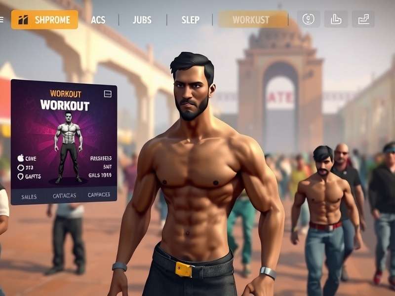 Mansa Muscle workout tracking interface